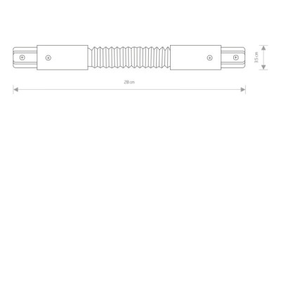 Nowodvorski Profile flex connector 8382