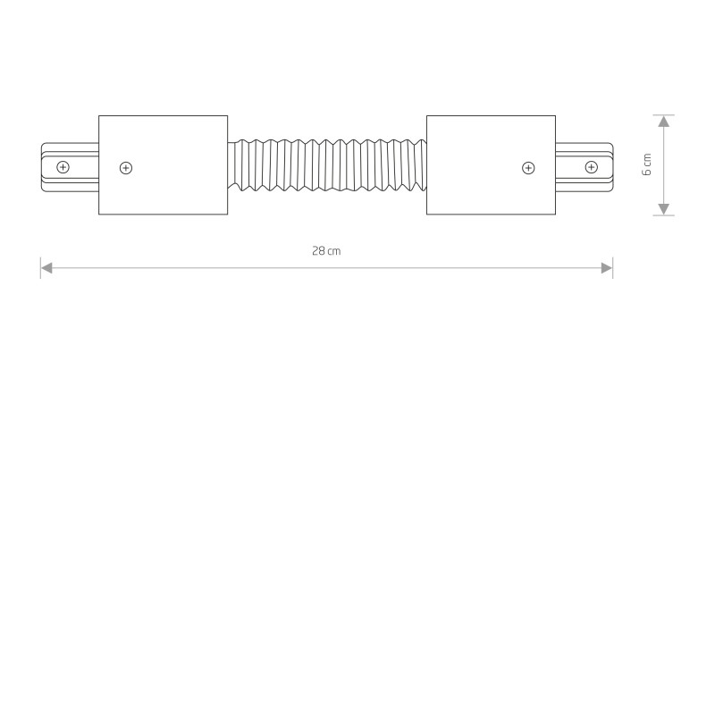 Nowodvorski Profile recessed flex connector 8384