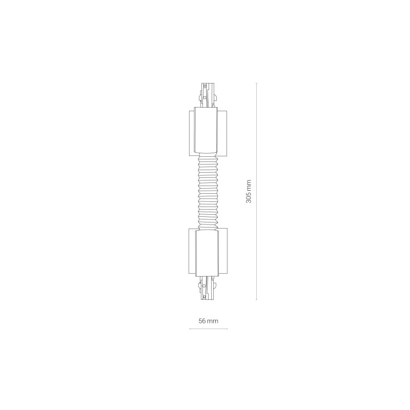 Nowodvorski Ctls recessed power flex connector 8676