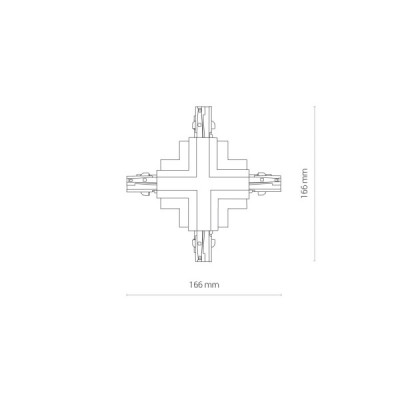 Nowodvorski Ctls recessed power x connector 8678