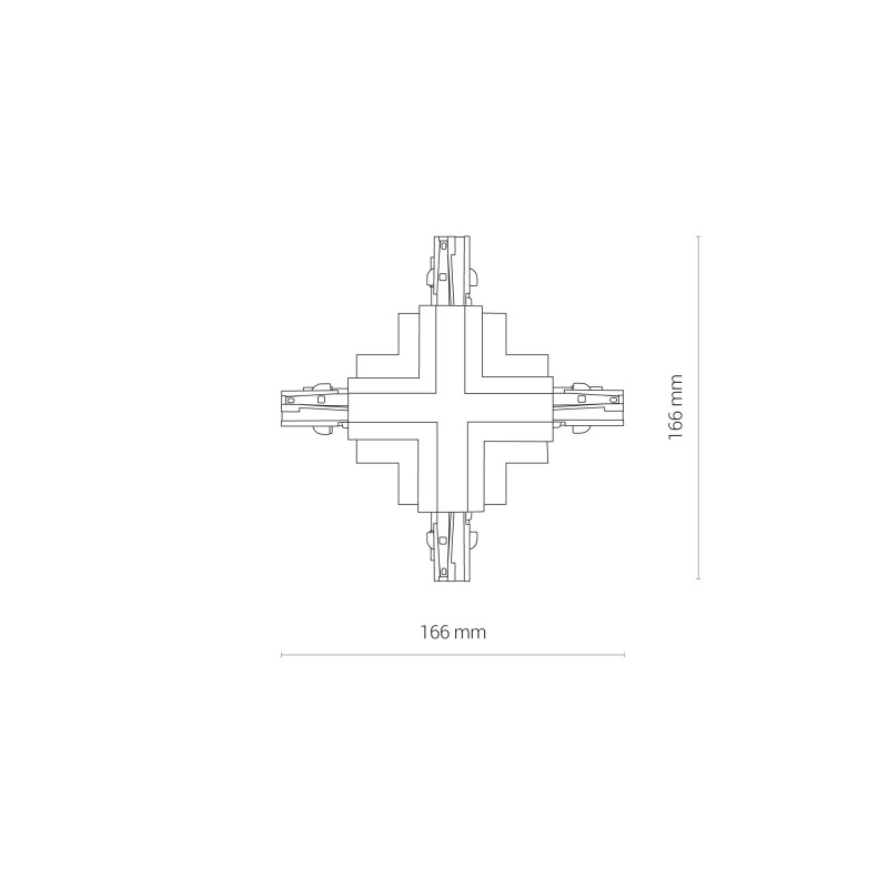 Nowodvorski Ctls recessed power x connector 8678