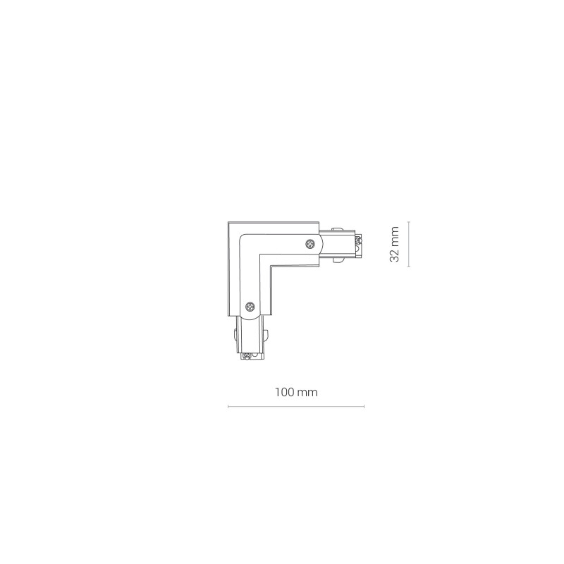 Nowodvorski Ctls power l connector, left (l-l) 8705