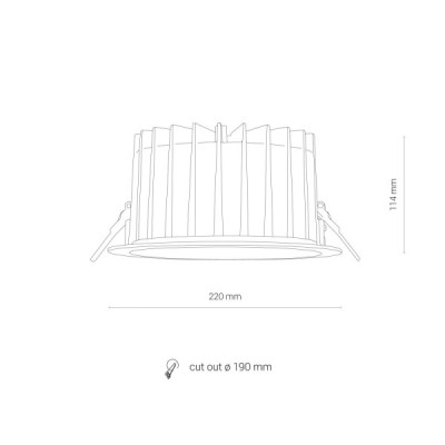 Nowodvorski Cl kea led 40w 8767