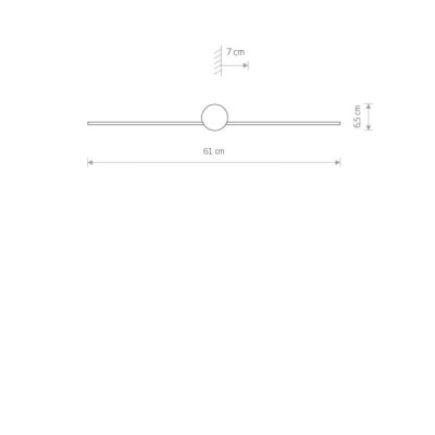 Nowodvorski PIN LED S 8127 IP44