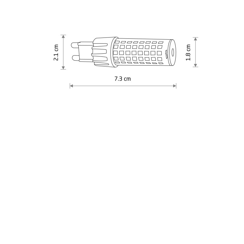 Nowodvorski Bulb led g9, 7w 9197