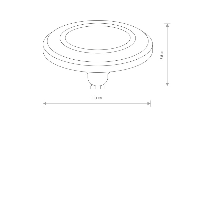 Nowodvorski Reflector diffuser  led, gu10, es111, 9w 9212