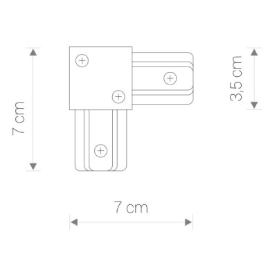 Nowodvorski Profile l connector 9455