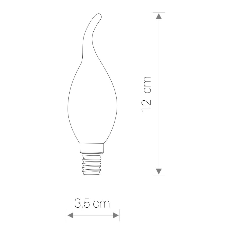 Nowodvorski Bulb vintage led e14, 4w 9793