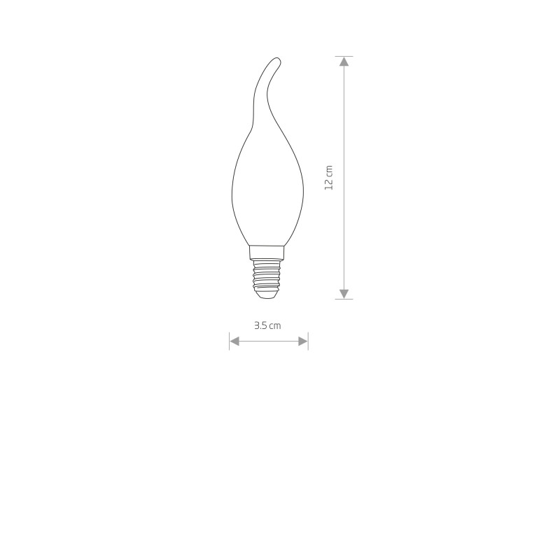 Nowodvorski Bulb vintage led e14, 4w 9793