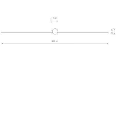 Nowodvorski PIN LED L 8130 IP44