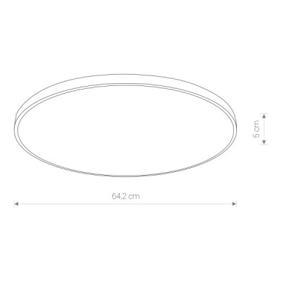 Nowodvorski Agnes round led 8210