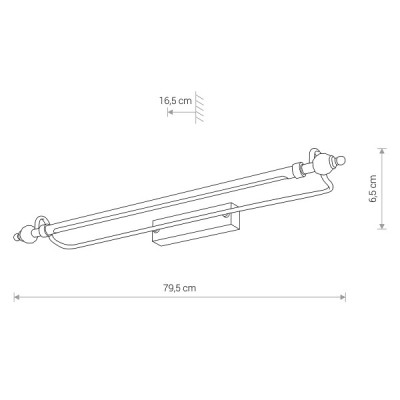 Nowodvorski Rembrant led l 8167