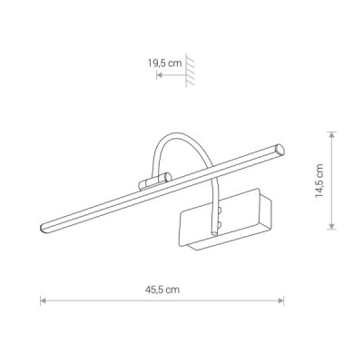 Nowodvorski Giotto led s 8168