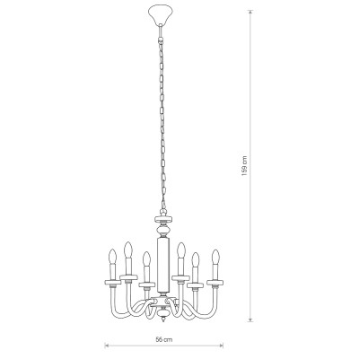 Nowodvorski Hampton 8154