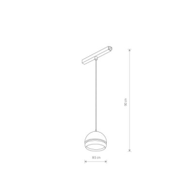 Nowodvorski LVM SLOT LED 8W 4000K 10654