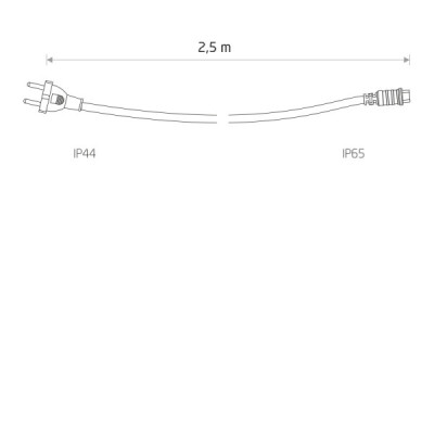 Nowodvorski Power cord for festoon lights 7871