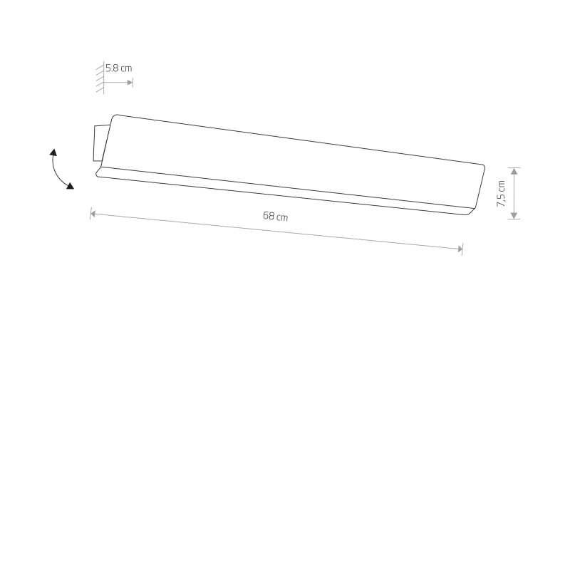 Nowodvorski Wing led 7550