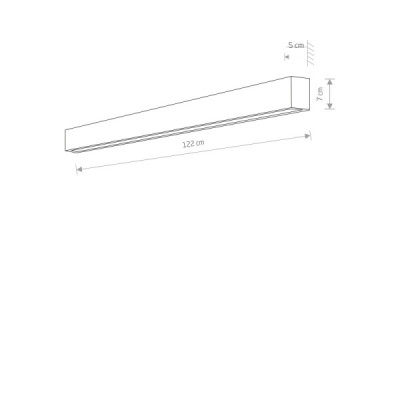 Nowodvorski Straight wall led  l 7560