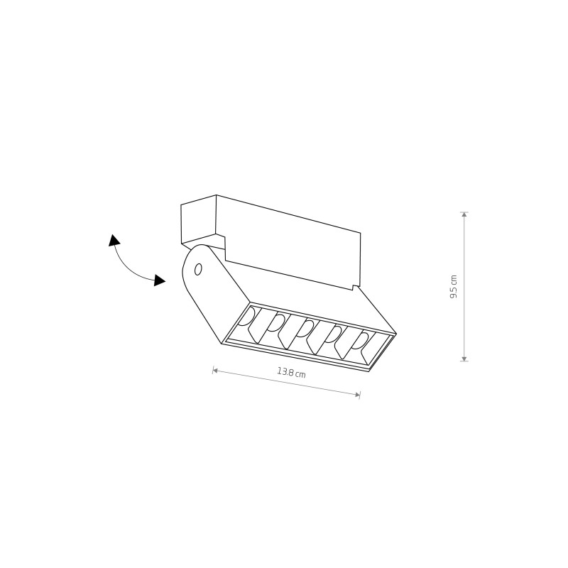 Nowodvorski Focus mini led 10067