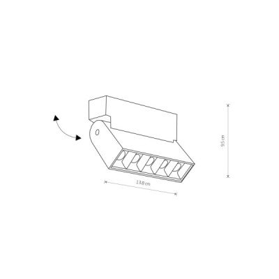 Nowodvorski Focus mini led 10070