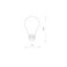 Nowodvorski Bulb  led  e27, a60, 7w 10587