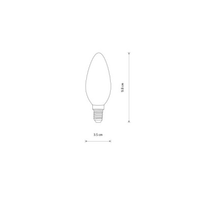 Nowodvorski Bulb led e14, c35, 6w 10589