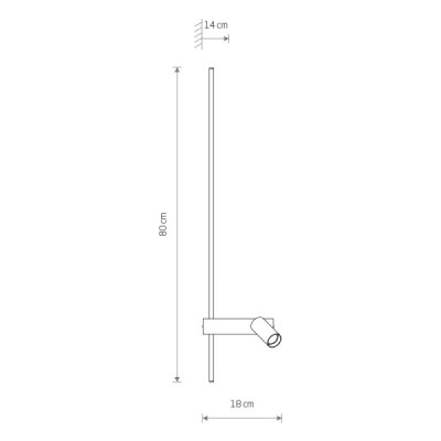 Nowodvorski Easy led left 11425