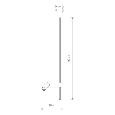 Nowodvorski Easy led right 11426