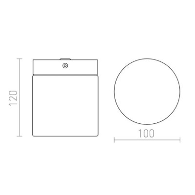 Redlux Esica Cyl IP44