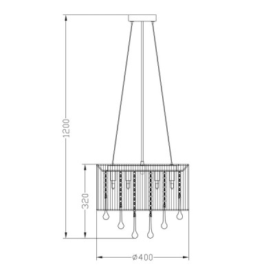 Zuma Line Verona RLD92174-8B