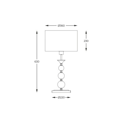 Zuma Line Rea RLT93163-1GW