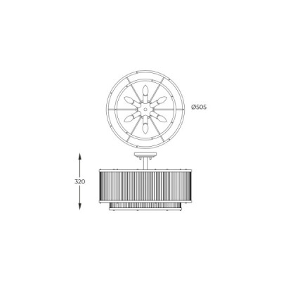 Zuma Line Sergio C0528-06H-V6AC