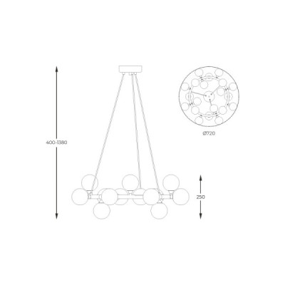 Zuma Line Bobo P0462-20C-F7AA