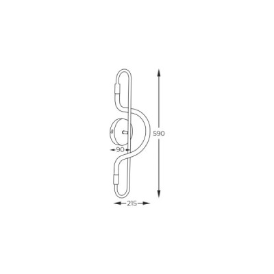 Zuma Line Balbo 20006WB-BK