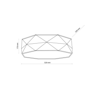 Kantoor white lampa sufitowa - 1565 - TK Lighting