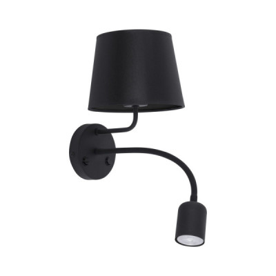 Maja black kinkiet 2 pł e27 + gu10 2537 - TK Lighting