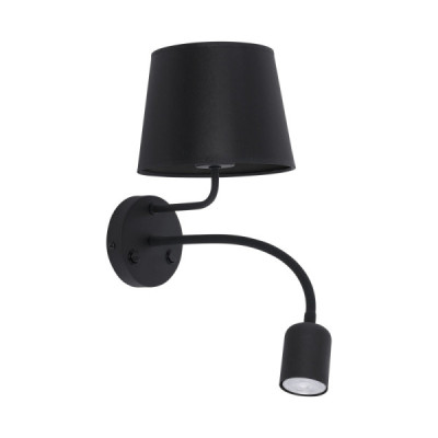 Maja black kinkiet 2 pł e27 + gu10 2537 - TK Lighting