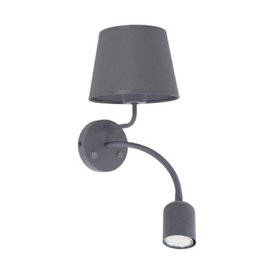 Maja gray kinkiet 2 pł e27 + gu10 2536 - TK Lighting