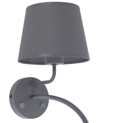 Maja gray kinkiet 2 pł e27 + gu10 2536 - TK Lighting