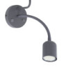 Maja gray kinkiet 2 pł e27 + gu10 2536 - TK Lighting