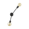 Helix black kinkiet 2 pł 2721 - TK Lighting