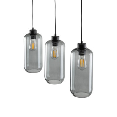 Marco graphite lampa wisząca 3 pł listwa czarny 2078 - TK Lighting