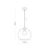 Cubus graphite lampa wiszaca 1 4292 - TK Lighting