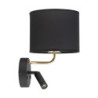 Richi black/gold kinkiet 2 e27+ g9 4234 - TK Lighting