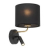 Richi black/gold kinkiet 2 e27+ g9 4234 - TK Lighting