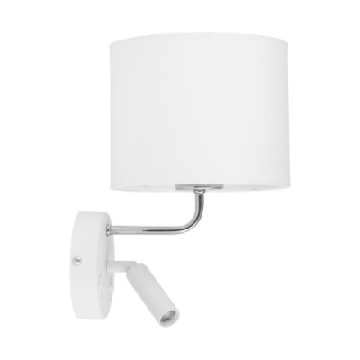 Richi white /silver kinkiet 2 e27 + g9 4236 - TK Lighting