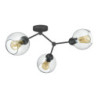 Fairy lampa sufitowa 3 pł czarna 4372 - TK Lighting