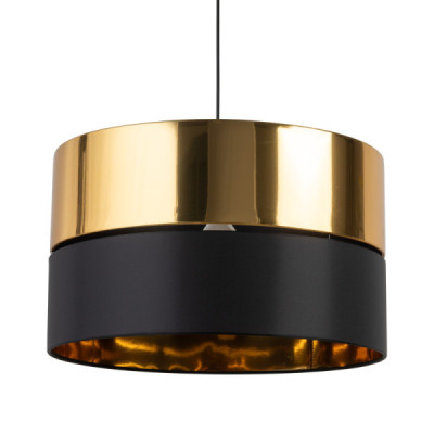 Hilton black/gold lampa wisząca 1 4346 - TK Lighting