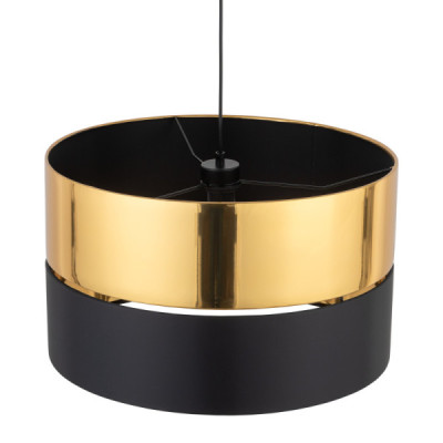 Hilton black/gold lampa wisząca 1 4346 - TK Lighting