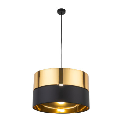 Hilton black/gold lampa wisząca 1 4346 - TK Lighting